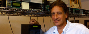 Jeff Tedesco, CEO of ReadyToPlay, uses a BlackArmor NAS 440 drive to protect his clients’ music