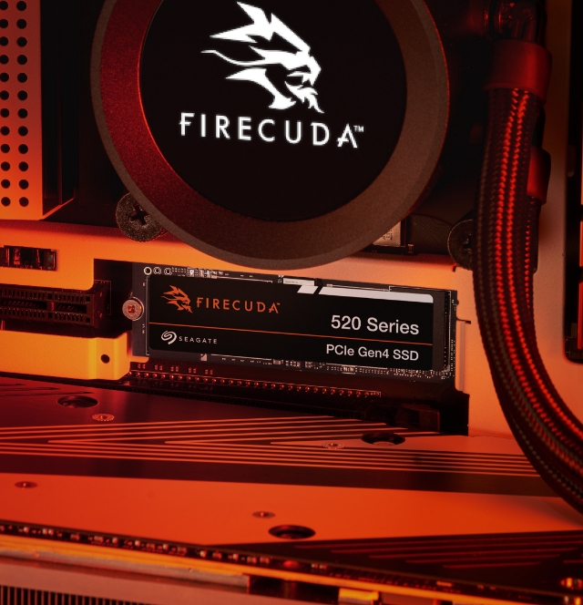 SSD NVME GEN 4 SEAGATE FIRECUDA 520 1TO - ZP1 - M.2 2280 NVME 1.4 - PCIE  4.0 X4 (COMPATIBLE PS5)