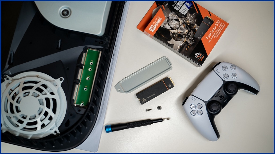 How to Install a M.2 SSD into a PS5<sup>™</sup> | Seagate US