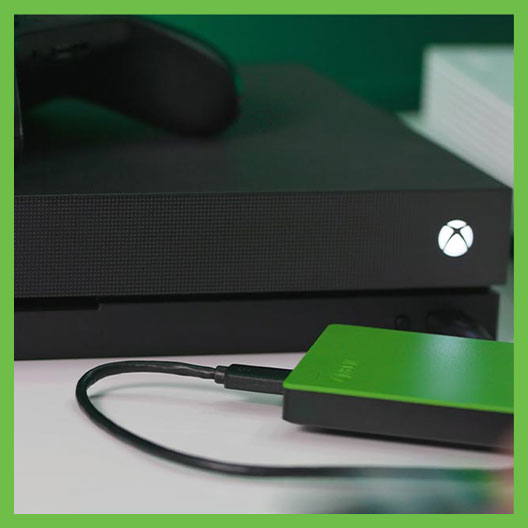 Disque Dur Externe - SEAGATE - Xbox Game Drive Black - 2 To - USB 3.2  (STKX2000400) - La Poste