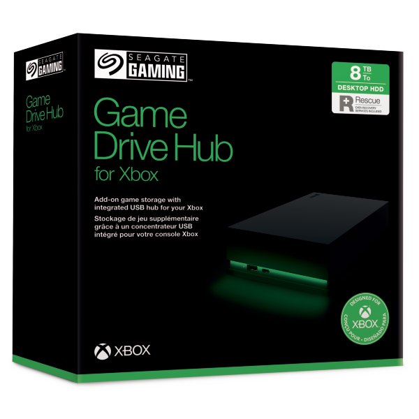 Seagate Game Drive for Xbox Hub