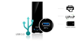 USB 3.0 per maggiore flessibilità