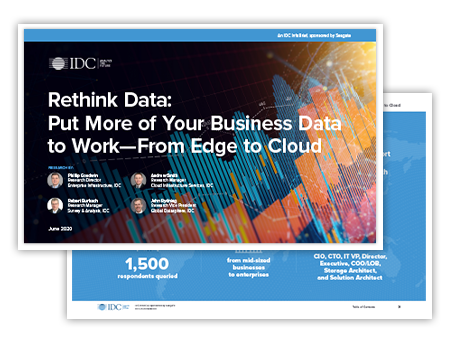 Rethink Data - IDC InfoBrief | Seagate Türkiye